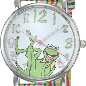 Women's Kermit The Frog Fabric Strap Watch